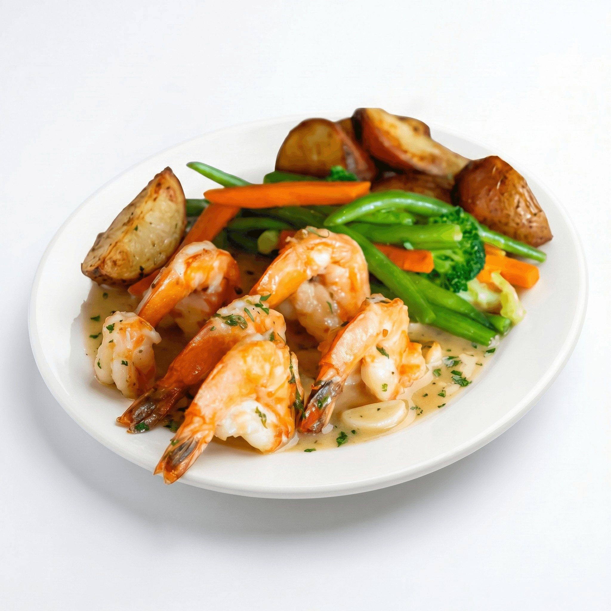 Shrimp Oreganata.