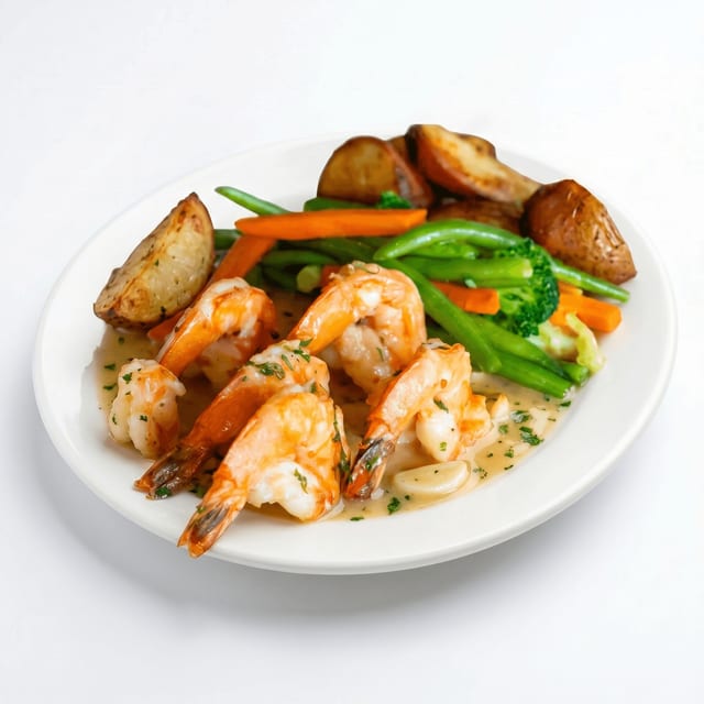 Shrimp Oreganata.