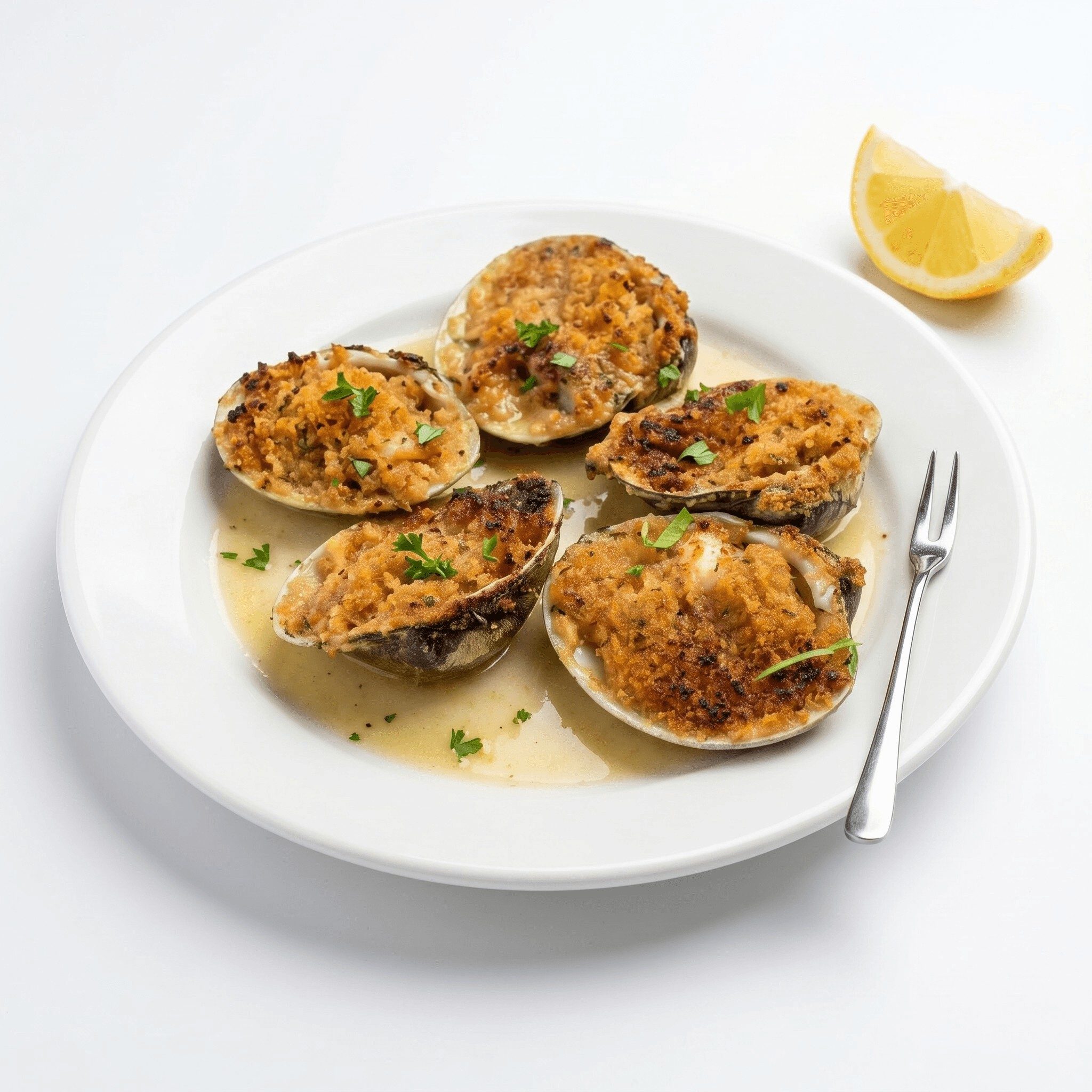 Baked Clams.
