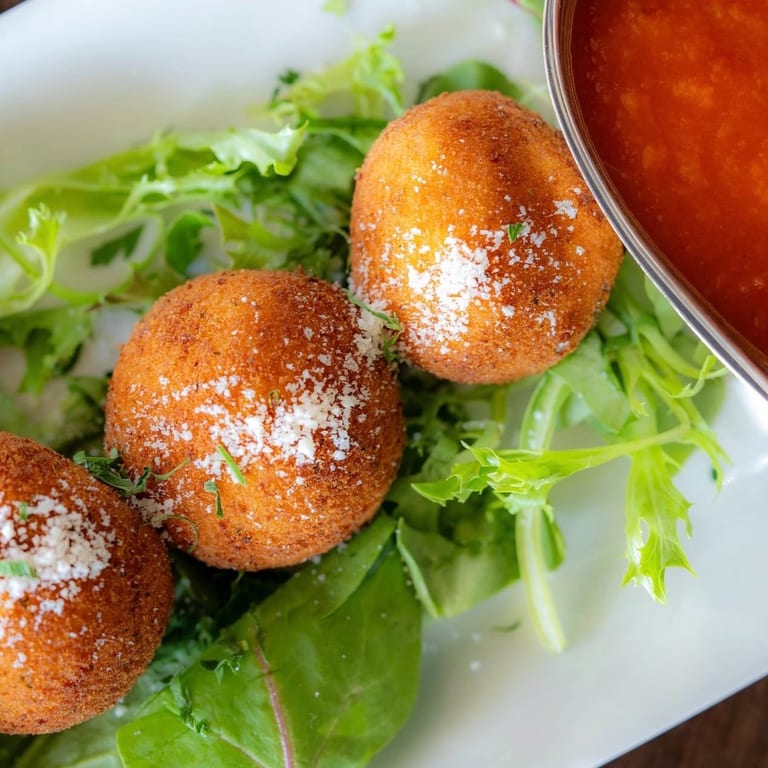 Delicious Arancini Made Fresh