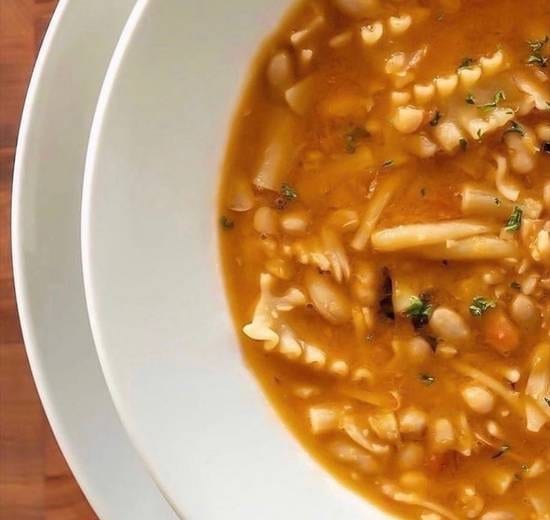 Pasta Fagioli.