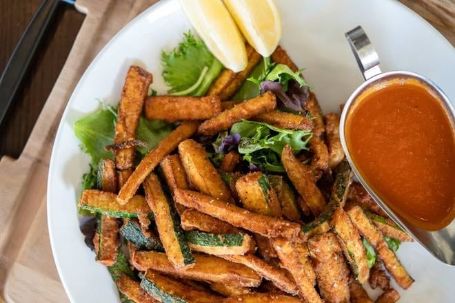 Fried Zucchini.