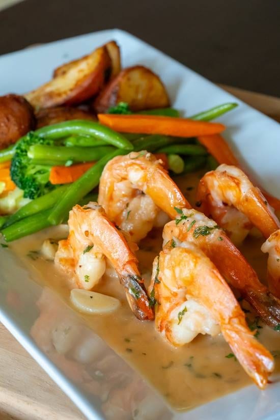 Shrimp Entree.
