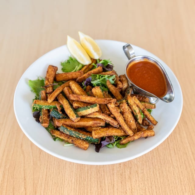 Fried Zucchini.