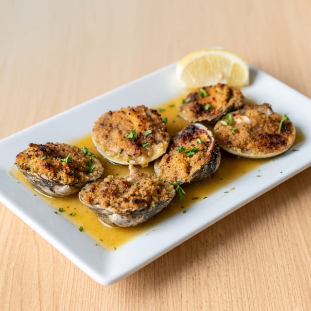 Baked Clams.