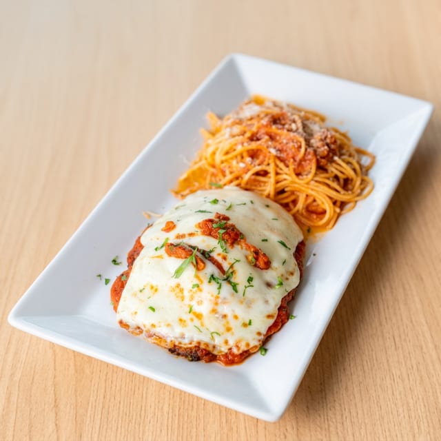 Eggplant Parmesan.