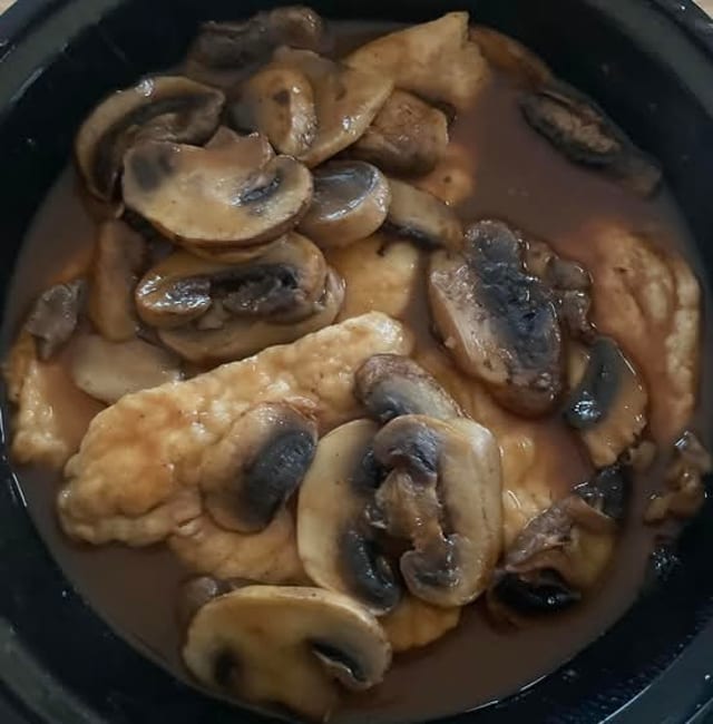 Chicken Marsala.
