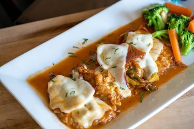Chicken Rollatini.